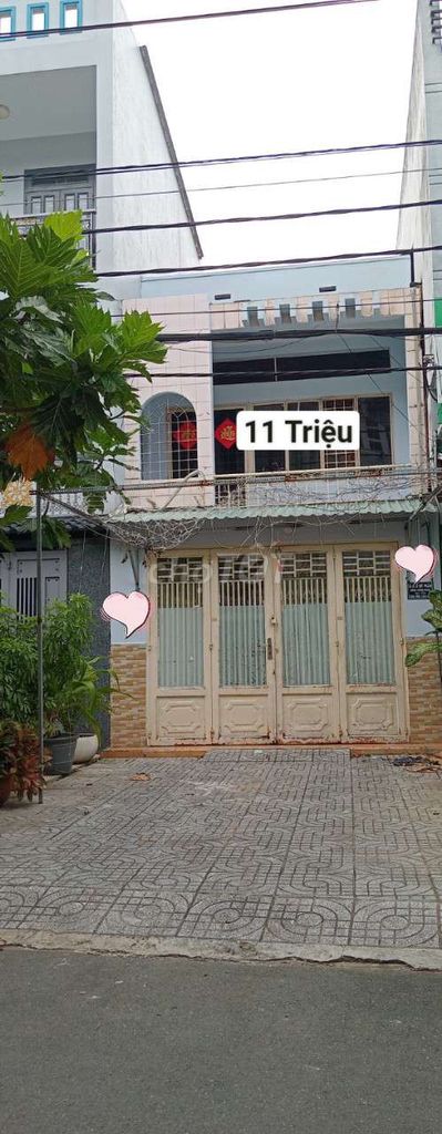 Nhà 1 Trệt 1 Lầu khu Tên Lửa dt 4x14. Giá 11 Triệu