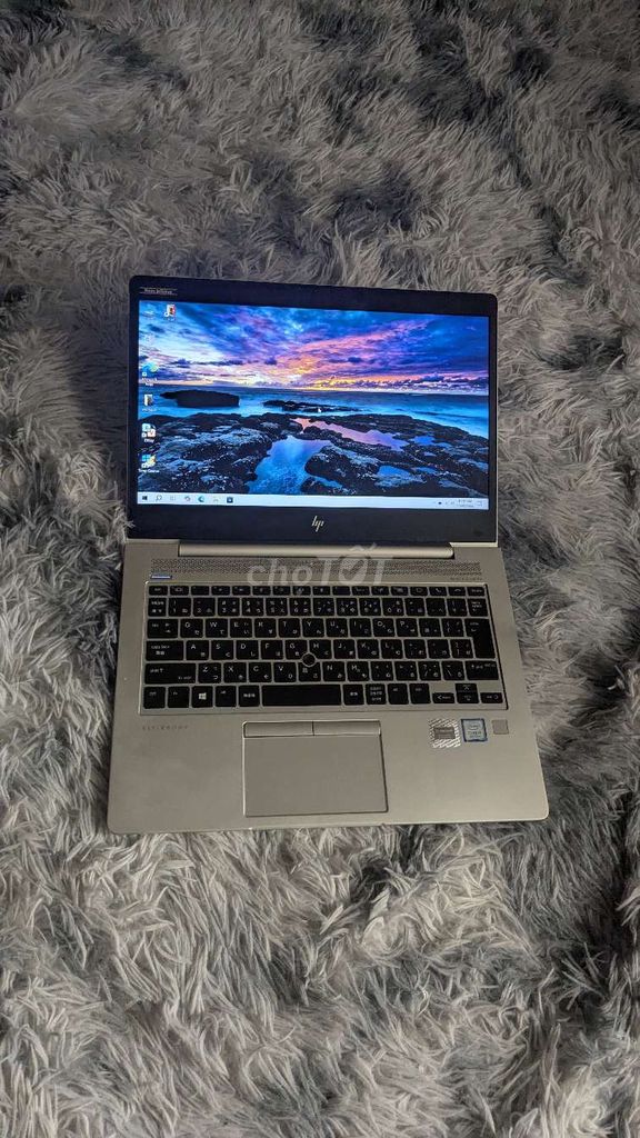 HP Elitebook 830Nhôm I7Gen8 8/256 13"3 full hd ips