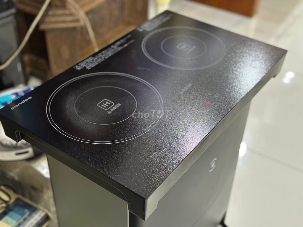 Bếp từ đôi Sando Đen Cảm ứng tắt bếp khi quá nhiệt. Mua bán Bếp, lò, đồ điện nhà bếp tại Quận Gò Vấp Tp Hồ Chí Minh được đăng bởi Ngọc Mai hình 1