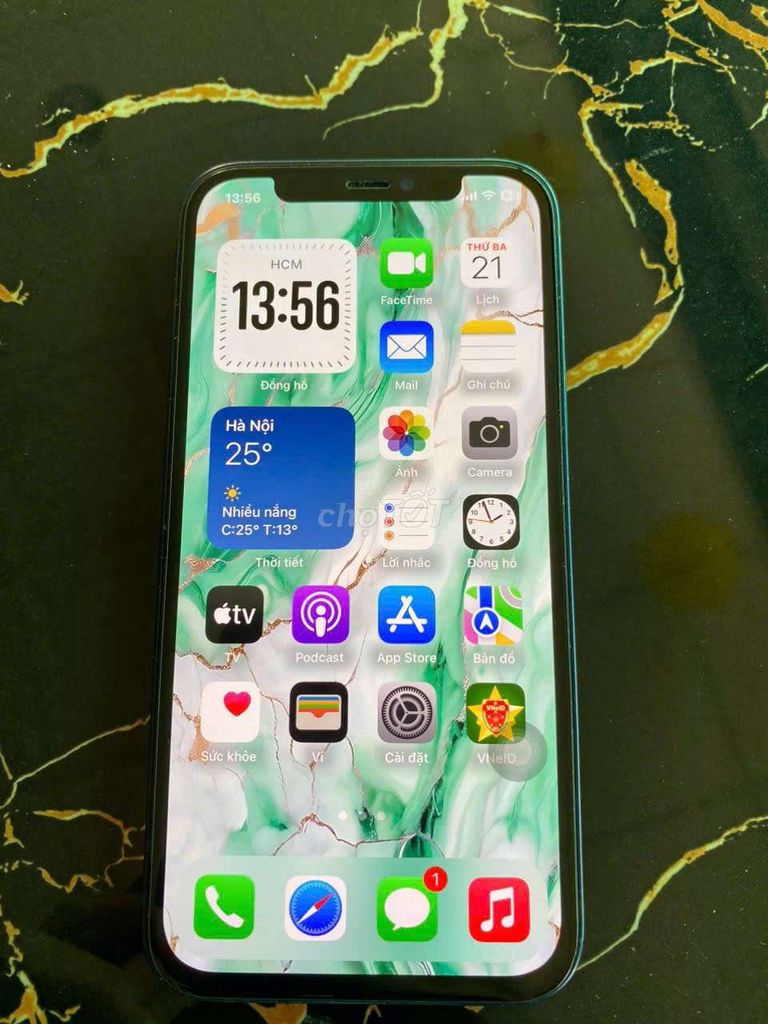 Iphone 12 VN/A 64gb, máy zin, pin83%, có giao lưu.