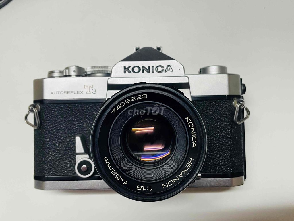 Máy ảnh film Konica Autoreflex T3. Mua bán Máy ảnh, Máy quay tại Quận 3 Tp Hồ Chí Minh được đăng bởi Nguyễn Hoàng Quân hình 1