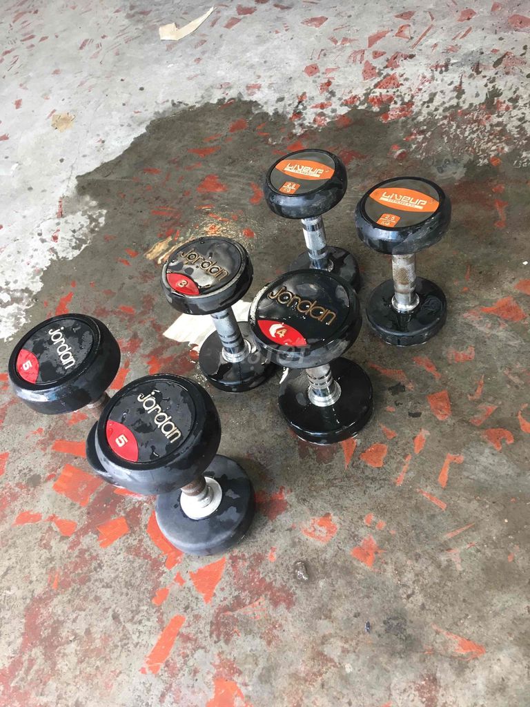Tạ tay Jordan 22kg Đen chắc chắn. Mua bán Đồ thể thao, Dã ngoại tại Quận 5 Tp Hồ Chí Minh được đăng bởi Hải hình 1