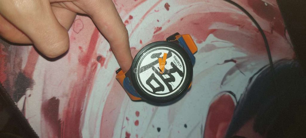 Swatch Goku x Swatch 2022 Cam, xanh, đen. Mua bán Đồng hồ tại Quận 5 Tp Hồ Chí Minh được đăng bởi Trần Anh Tuấn hình 1