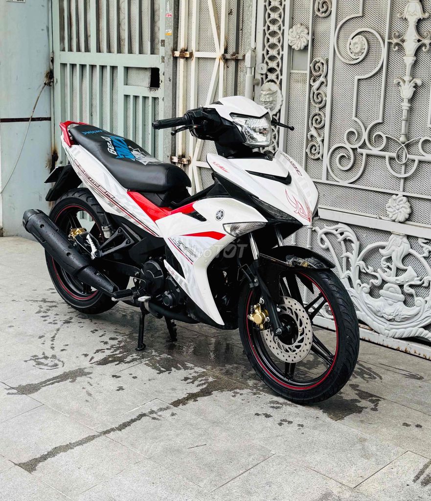 yamha exciter 150cc trắng đỏ đen xe đẹp máy zin êm. Mua bán Xe máy tại Quận Gò Vấp Tp Hồ Chí Minh được đăng bởi CHXM 86 chuyên bán xe trả góp hình 2