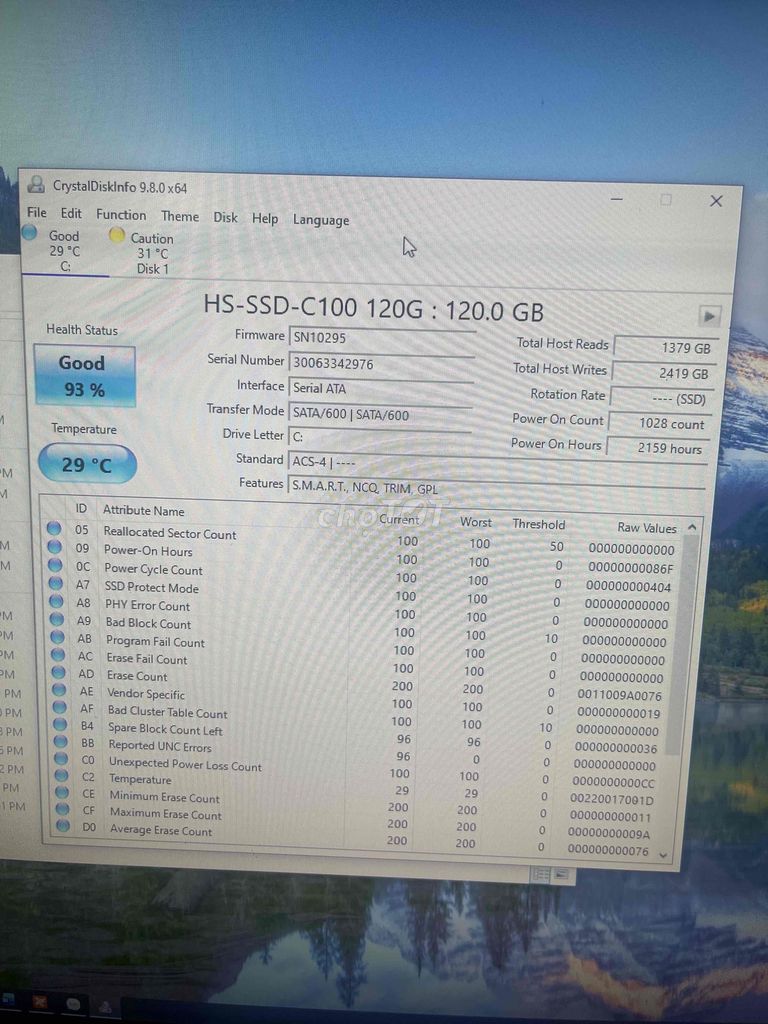 SSD 240GB. Mua bán Linh kiện (RAM, Card...) tại Quận Thanh Xuân Hà Nội được đăng bởi Hoàng Hoàng hình 1
