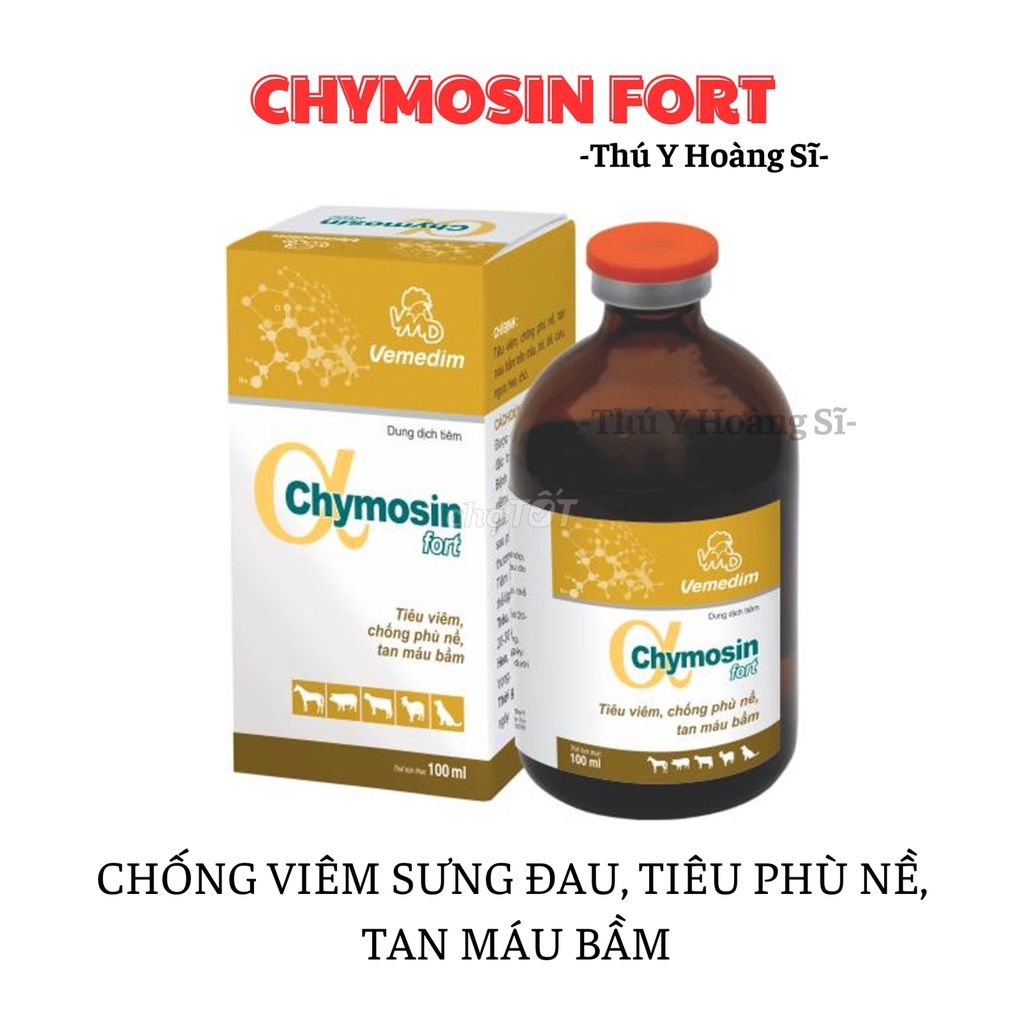 Vemedim CHYMOSIN FORT Tiêu viêm, chống phù nề