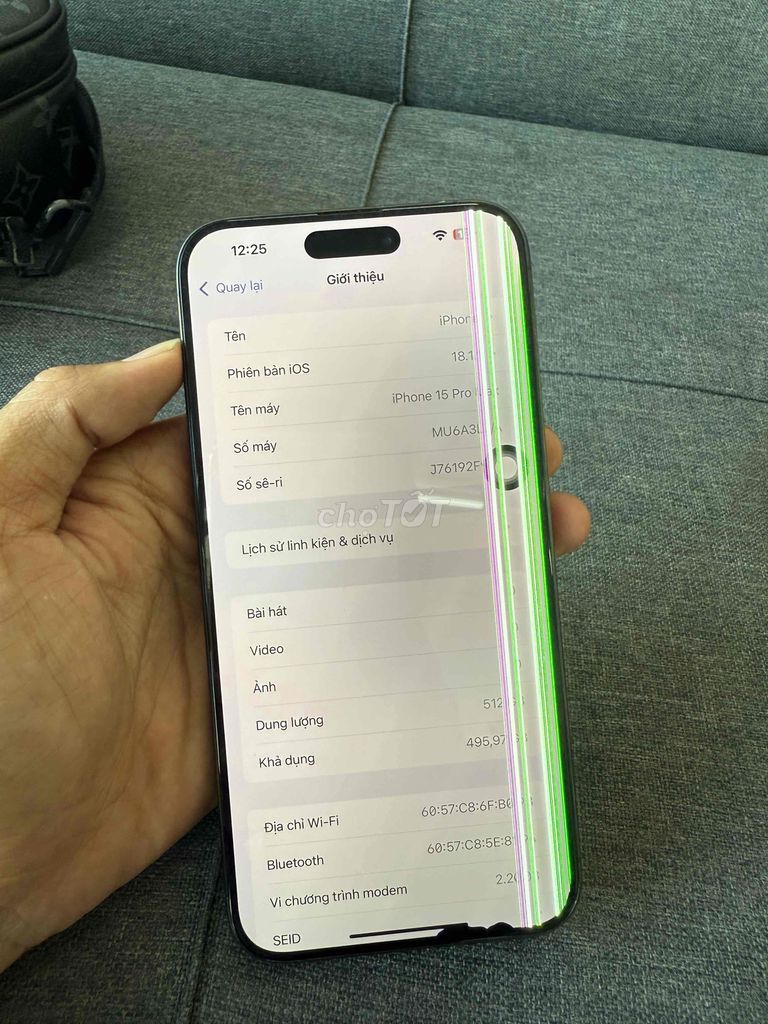 iphone 15 pro max 512gb quốc tế