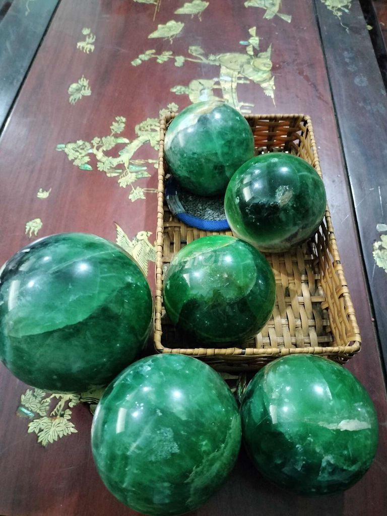 Quả cầu phong thủy Đá tự nhiên. Mua bán Đồ sưu tầm, đồ cổ tại Huyện Bình Chánh Tp Hồ Chí Minh được đăng bởi ngọc châu hình 1