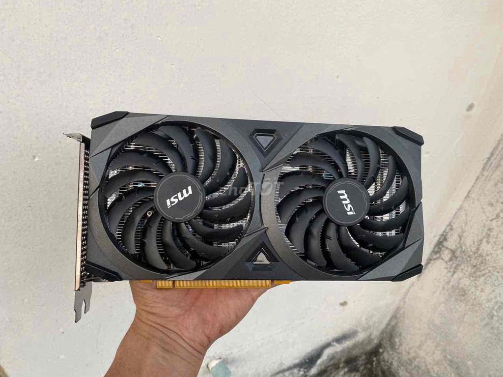 Card đồ họa MSI RTX 3060 VENTUS 2X 12GB. Mua bán Linh kiện (RAM, Card...) tại Huyện Hòa Thành Tây Ninh được đăng bởi Trung Tâm Máy Tính GK GAMMING hình 1
