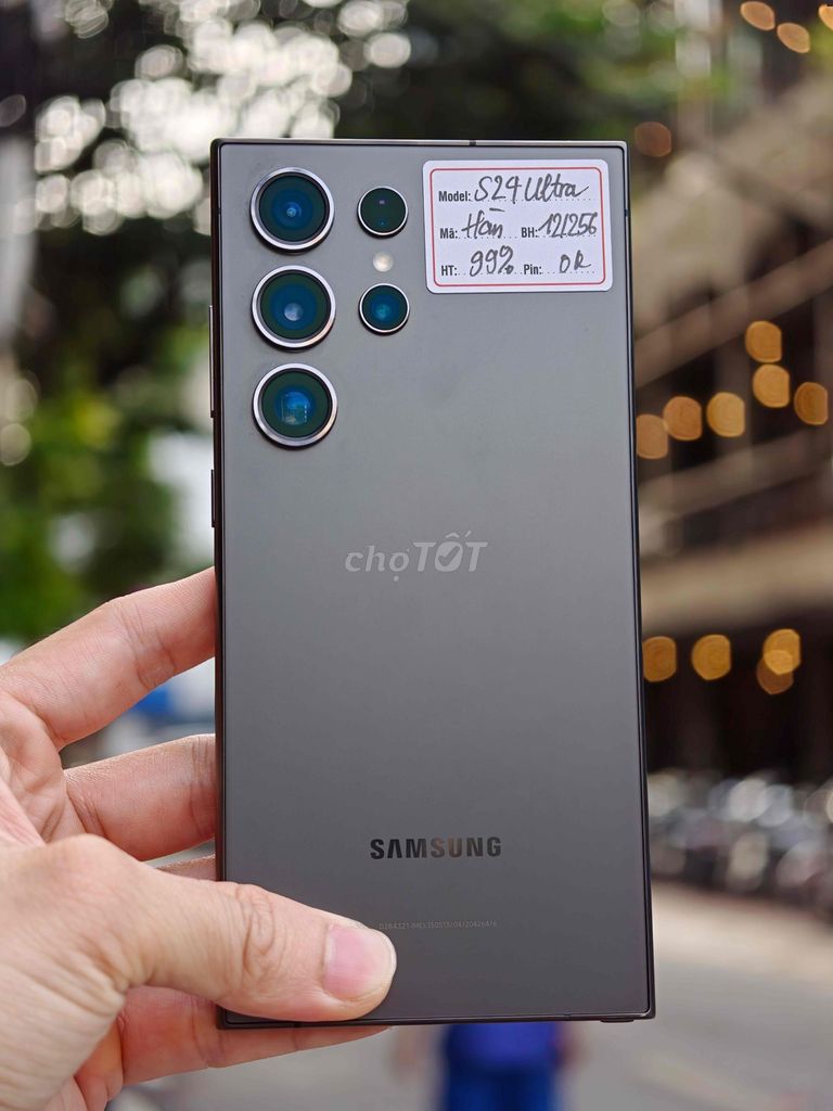 Samsung S24 Ultra 256GB Đen Zin nguyên bản. Mua bán Điện thoại tại Quận Đống Đa Hà Nội được đăng bởi Lâm Bảo Tuyên hình 1