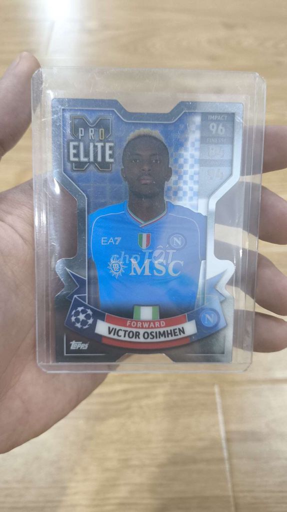 Thẻ sưu tầm Victor Osimhen Napoli 