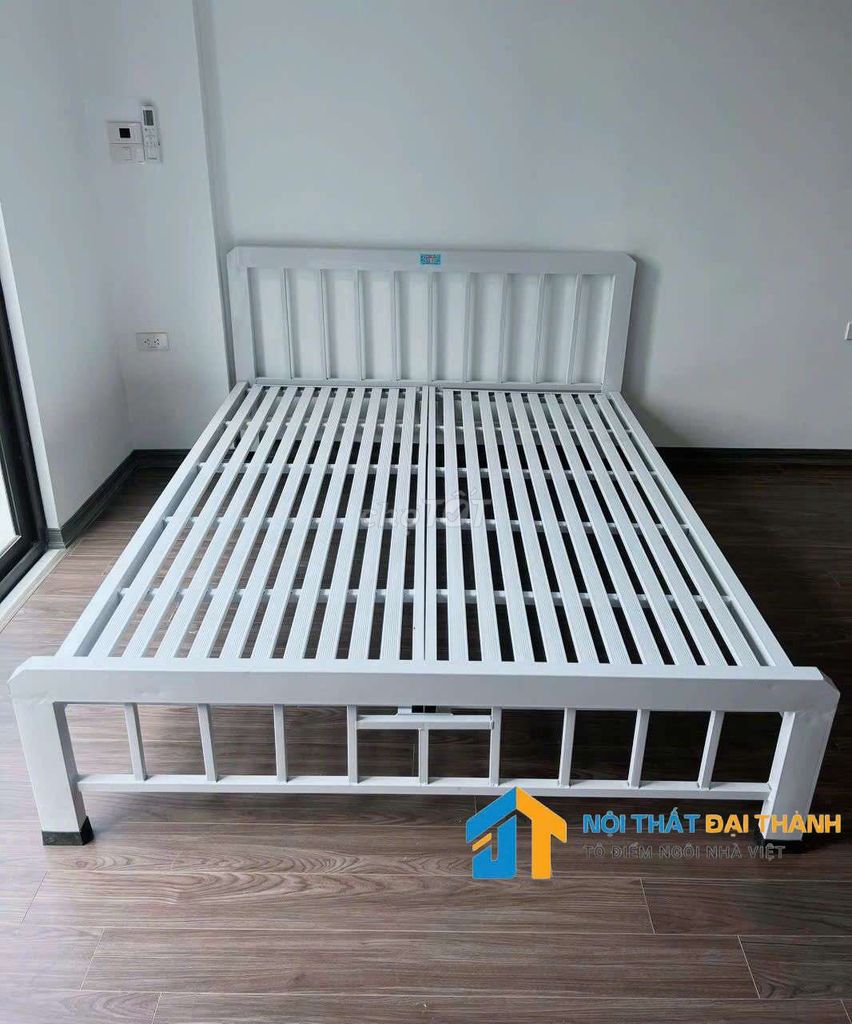 Giường sắt 1M6 MN01 MÀUTRẮNG, SIÊUXINH, HỎATỐC HCM. Mua bán Giường, chăn ga gối nệm tại Quận Tân Phú Tp Hồ Chí Minh được đăng bởi NỘI THẤT ĐẠI THÀNH hình 1