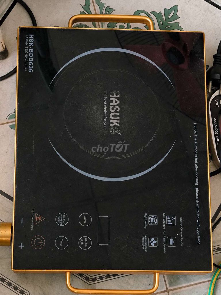 Bếp điện HASUKA HSK-BDQ636 Đen. Mua bán Bếp, lò, đồ điện nhà bếp tại Quận Kiến An Hải Phòng được đăng bởi VTV hình 1