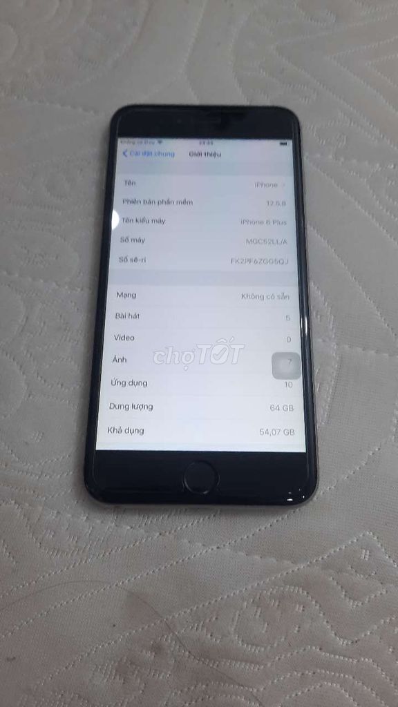 iPhone 6 Plus 64GB Xám. Mua bán Điện thoại tại Quận 7 Tp Hồ Chí Minh được đăng bởi Nguyễn Ngọc Cát Tường hình 1