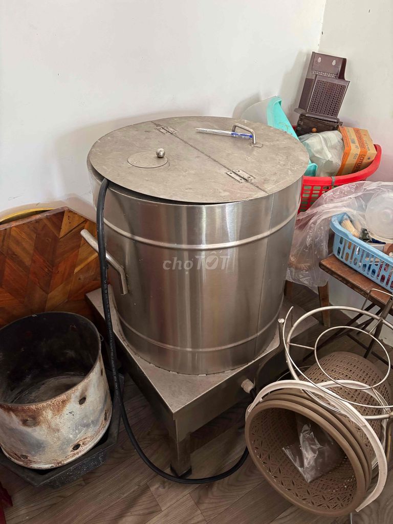 Nồi nấu phở Newsun 60 lít Inox đã sử dụng. Mua bán Bếp, lò, đồ điện nhà bếp tại Quận Sơn Trà Đà Nẵng được đăng bởi  a HUY hình 1