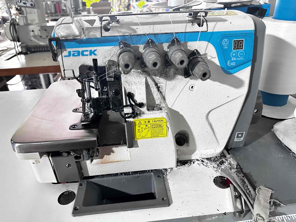 Máy may công nghiệp Jack E4S Trắng, Xanh. Mua bán Đồ chuyên dụng, Giống nuôi trồng tại Huyện Chương Mỹ Hà Nội được đăng bởi Hương Tuấn hình 1