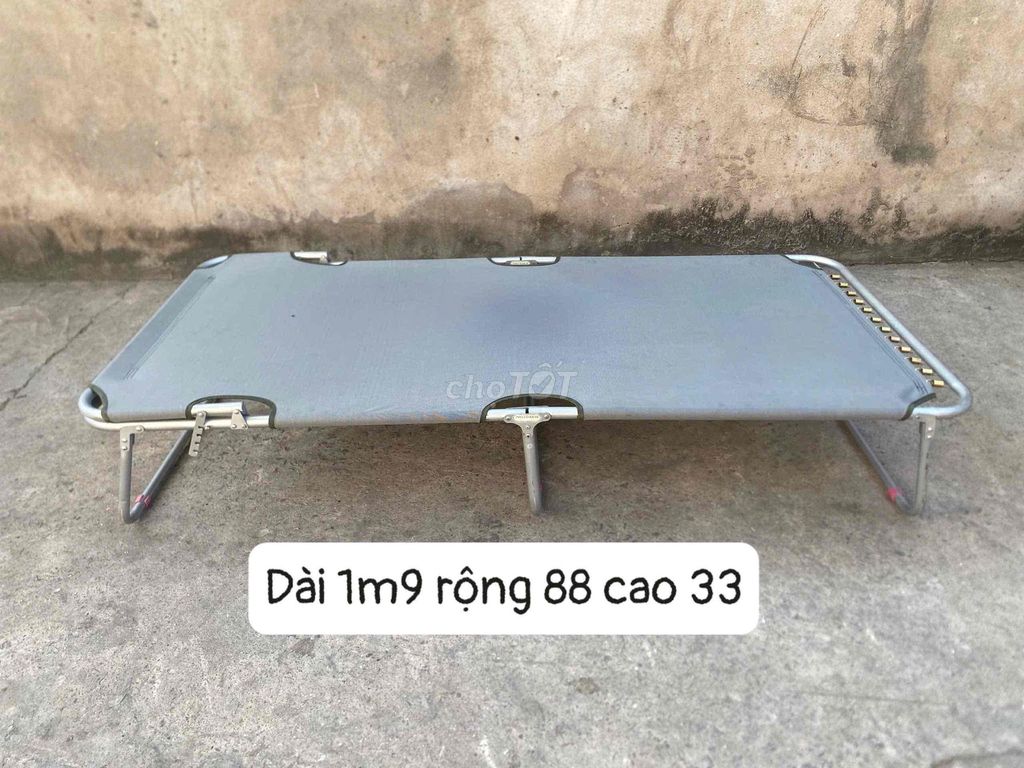 Giường xếp Vải bố. Mua bán Giường, chăn ga gối nệm tại Quận 12 Tp Hồ Chí Minh được đăng bởi Tường Vy hình 1