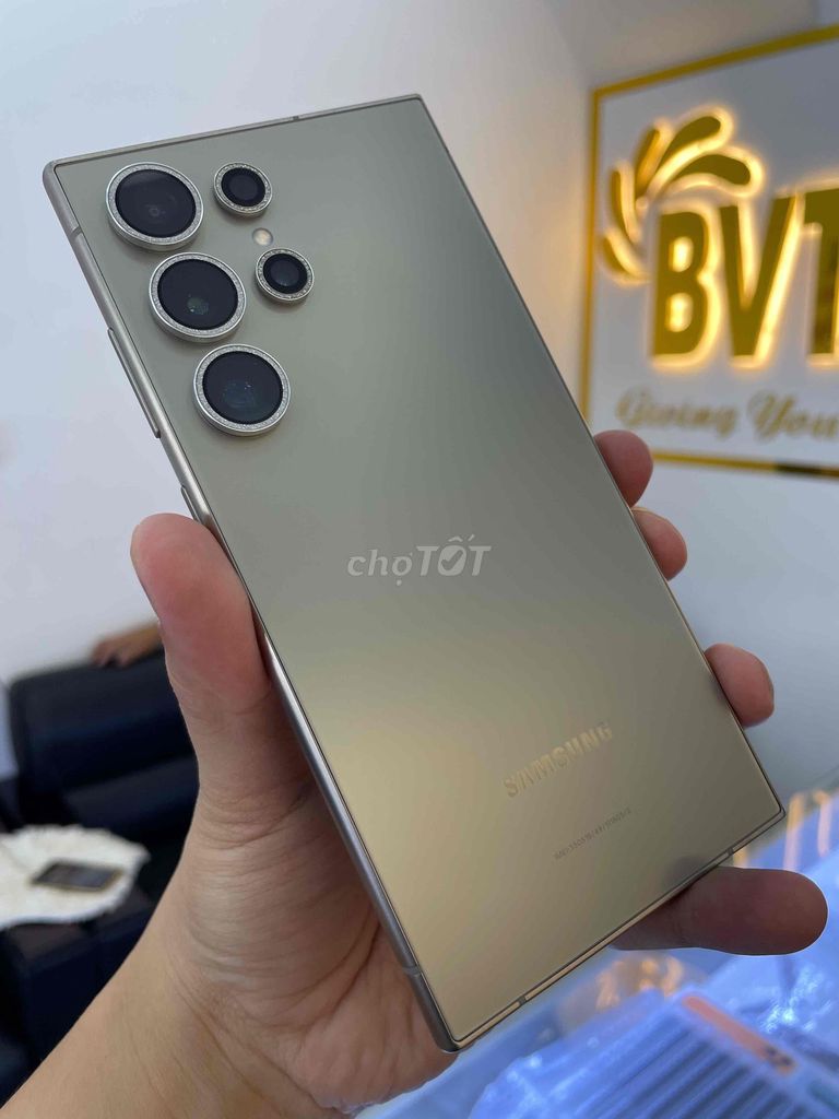 Samsung S24 Ultra 5G 12/256GB VN 99% | NGUYÊN BẢN. Mua bán Điện thoại tại Quận 5 Tp Hồ Chí Minh được đăng bởi BVTMOBILE HỆ THỐNG BÁN LẺ UY TÍN hình 1