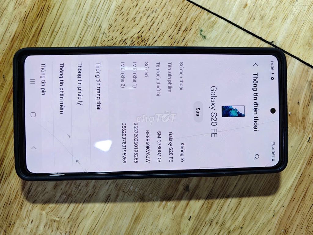 Samsung S20 FE 256GB Đen. Mua bán Điện thoại tại Quận 12 Tp Hồ Chí Minh được đăng bởi Lê Hà hình 1