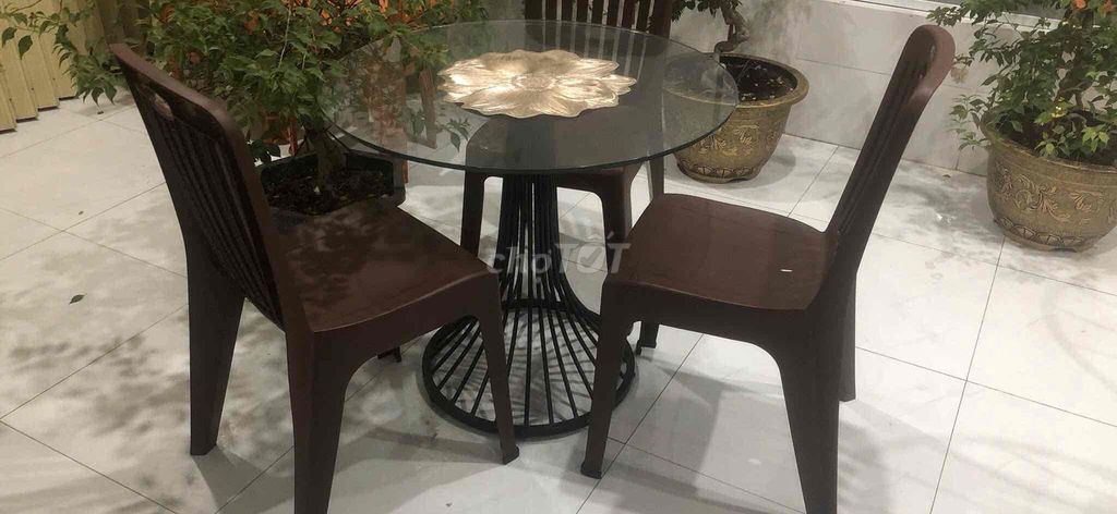 Bàn ghế cà phê. Mua bán Bàn ghế tại Thành phố Mỹ Tho Tiền Giang được đăng bởi Mì Mì hình 1