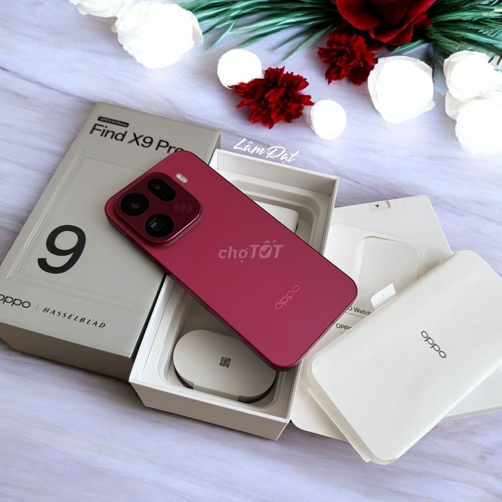 Oppo Find X9 Pro 16/512GB ĐỎ OpenBox Chính Hãng VN. Mua bán Điện thoại tại Quận Bình Tân Tp Hồ Chí Minh được đăng bởi Đạt hình 1