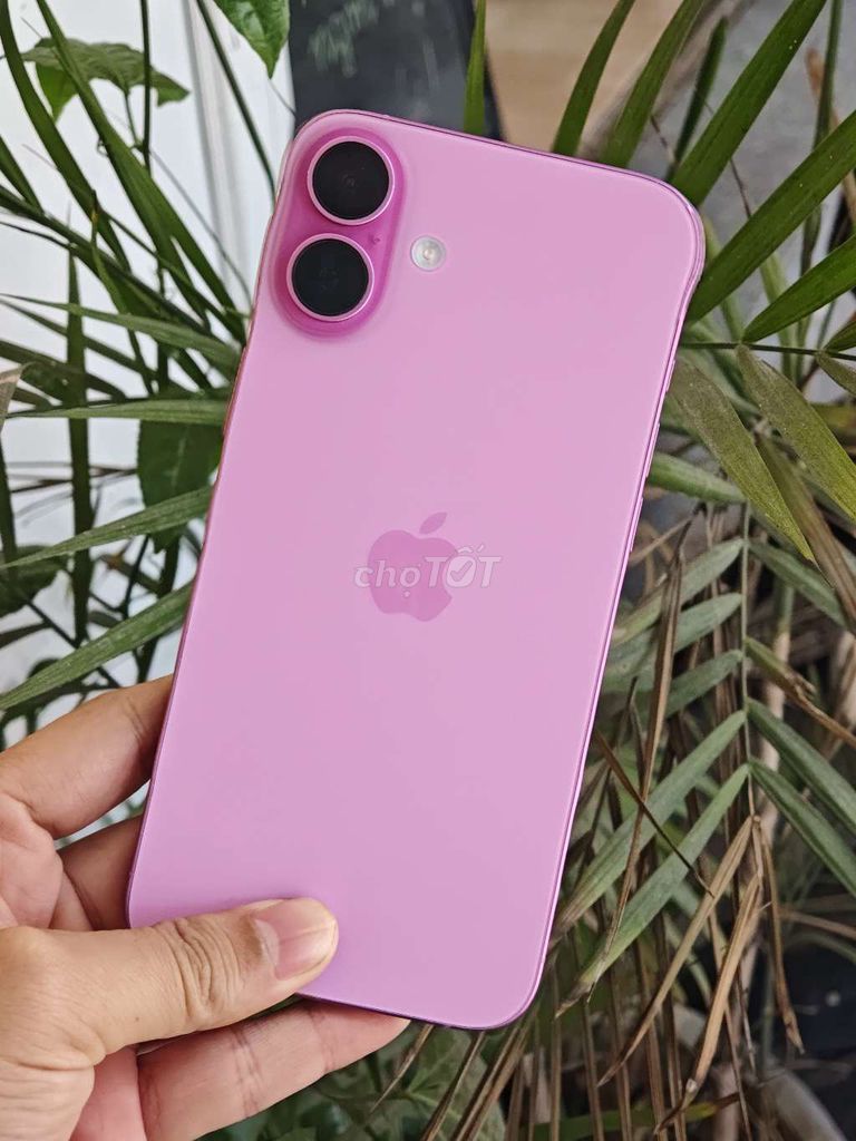 Iphone 16 Plus hồng pin 96% bán hoặc đổi. Mua bán Điện thoại tại Quận Hải Châu Đà Nẵng được đăng bởi Nguyễn Hưng hình 1