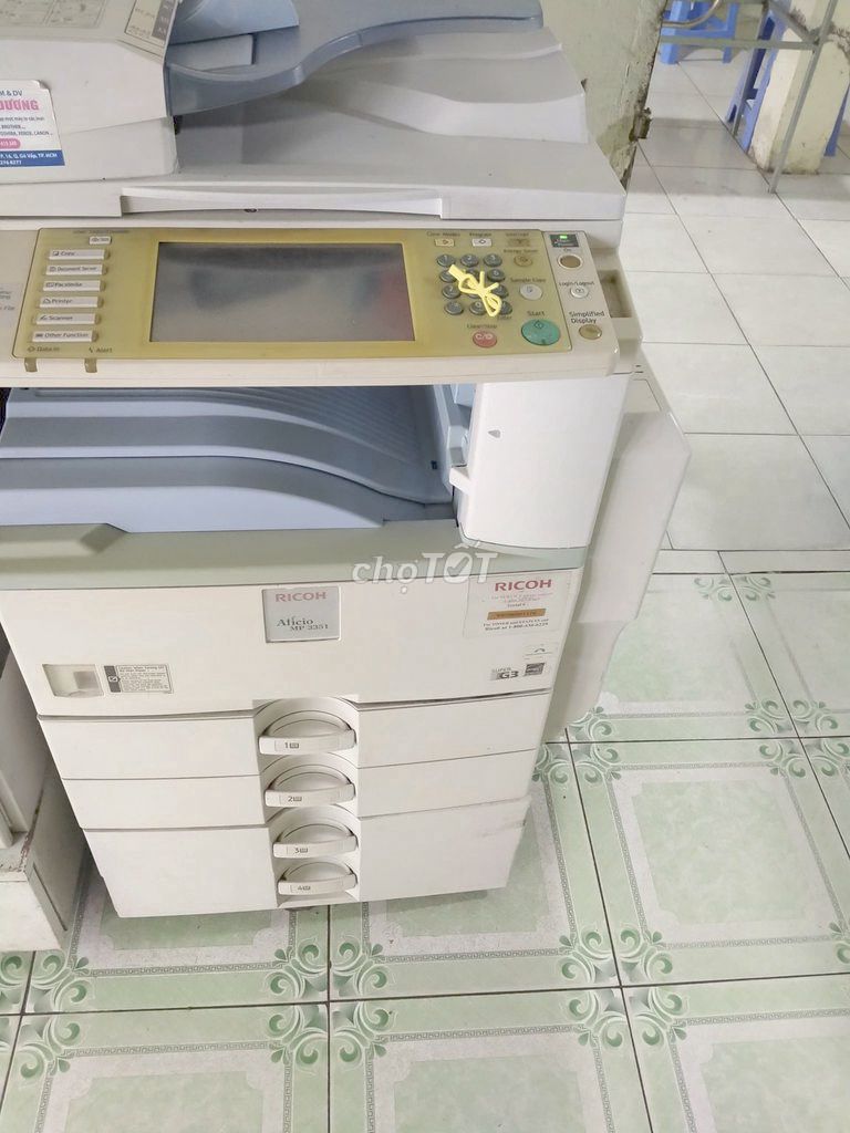 Máy photocopy Ricoh Aficio MP 3351 Trắng. Mua bán Đồ dùng văn phòng tại Thành phố Thuận An Bình Dương được đăng bởi Trịnh Đức Hùng hình 1