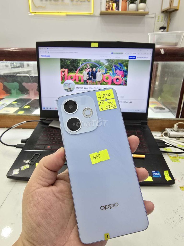 Oppo A5 Pro 8GB 256GB. Mua bán Điện thoại tại Thành phố Long Xuyên An Giang được đăng bởi Facebook Cầm Đồ Thúy Vân hình 1