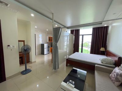 Cho thuê căn hộ 1 ngủ (40m2) Waterfront City, ban công rộng.