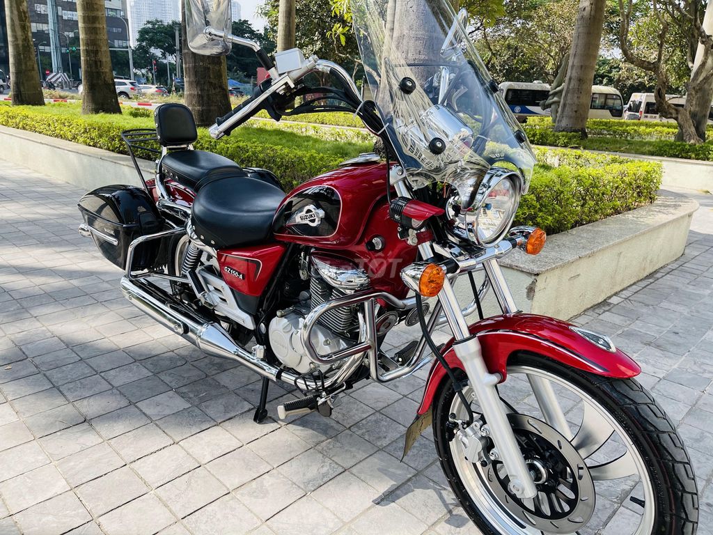 SUZUKI GZ 150A  MÀU ĐỎ XE 1 CHỦ ĐI NÊN RẤT ĐẸP. Mua bán Xe máy tại Quận Cầu Giấy Hà Nội được đăng bởi A Nam hình 6