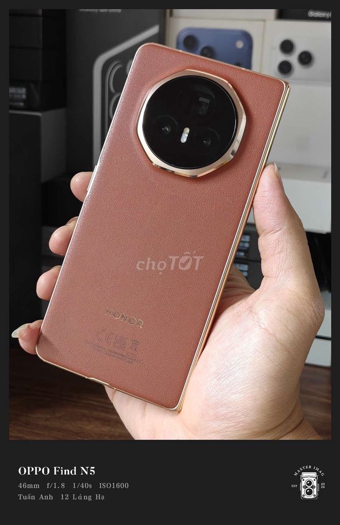Honor Magic V3 QT Đỏ 512GB Sạc cáp. Mua bán Điện thoại tại Quận Đống Đa Hà Nội được đăng bởi Tuấn Nguyễn hình 1