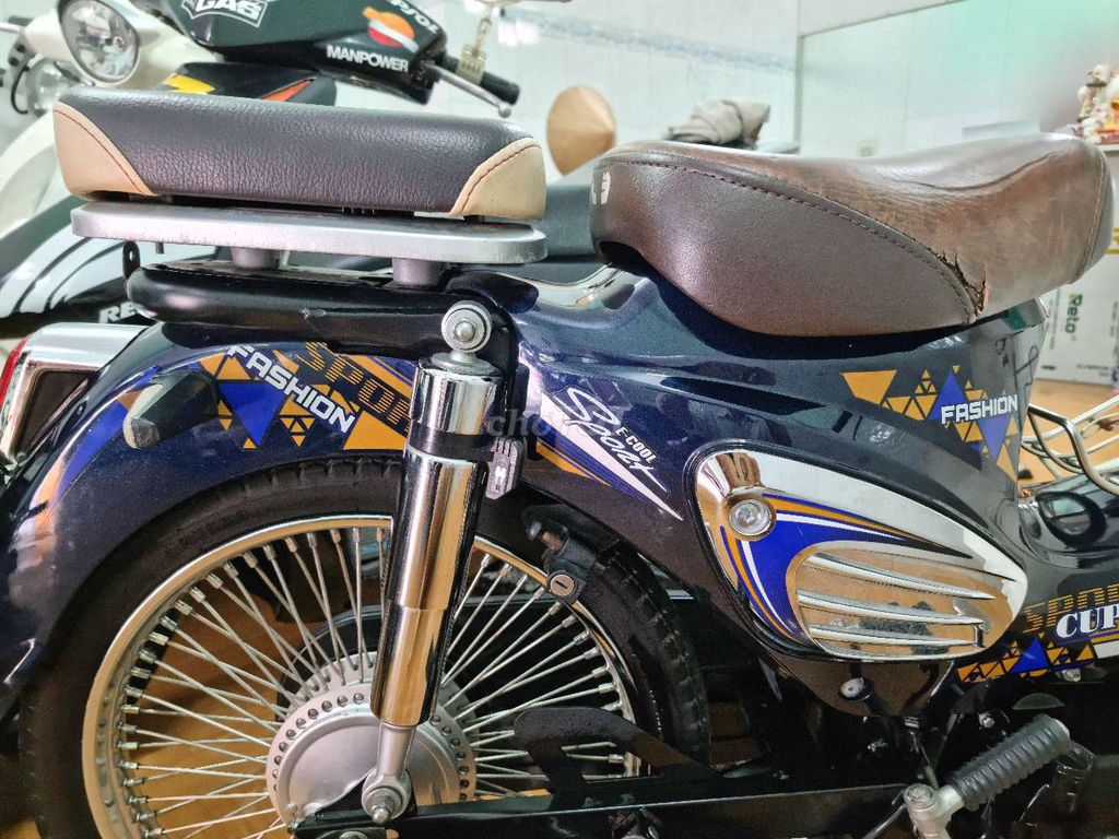 Honda Super Cub 50 Xanh trắng. Mua bán Xe máy tại Quận Ninh Kiều Cần Thơ được đăng bởi CHXM Trung Trưc  hình 5