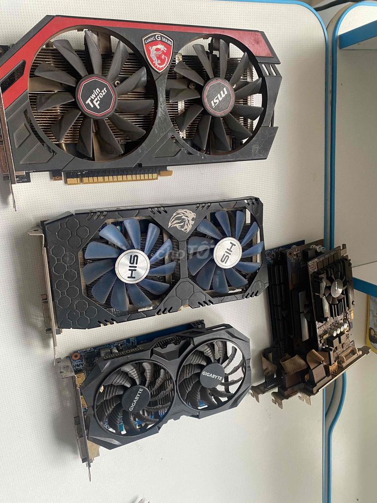 bán xác 6 cạc màn hình,rx 470 với gtx 750 ti. Mua bán Linh kiện (RAM, Card...) tại Quận 12 Tp Hồ Chí Minh được đăng bởi nguyễn văn tuấn hình 1