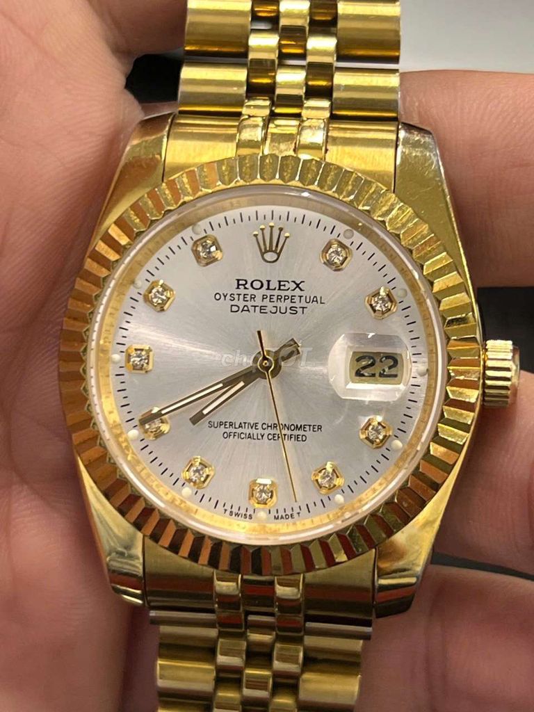 ĐH cơ Ro Datejust chuẩn nặng tay.. Mua bán Đồng hồ tại Quận 6 Tp Hồ Chí Minh được đăng bởi Phan Cường hình 1