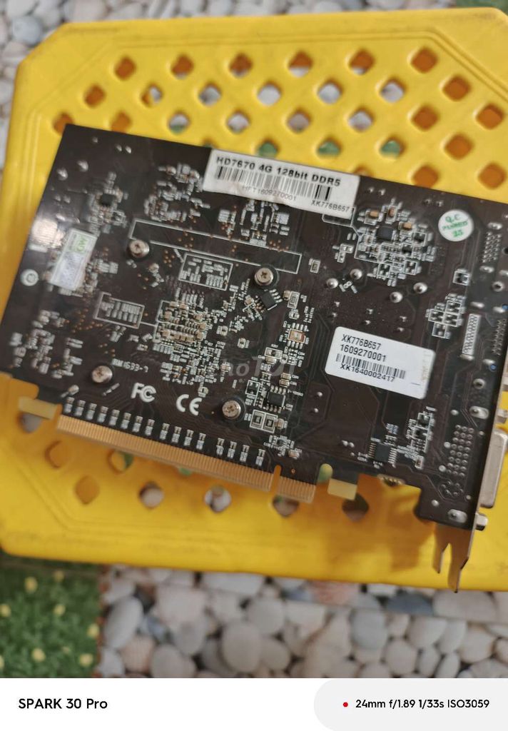 Card màn hình AMD Radeon HD 7670 4GB GDDR5. Mua bán Linh kiện (RAM, Card...) tại Quận Ninh Kiều Cần Thơ được đăng bởi Minh Thế hình 1