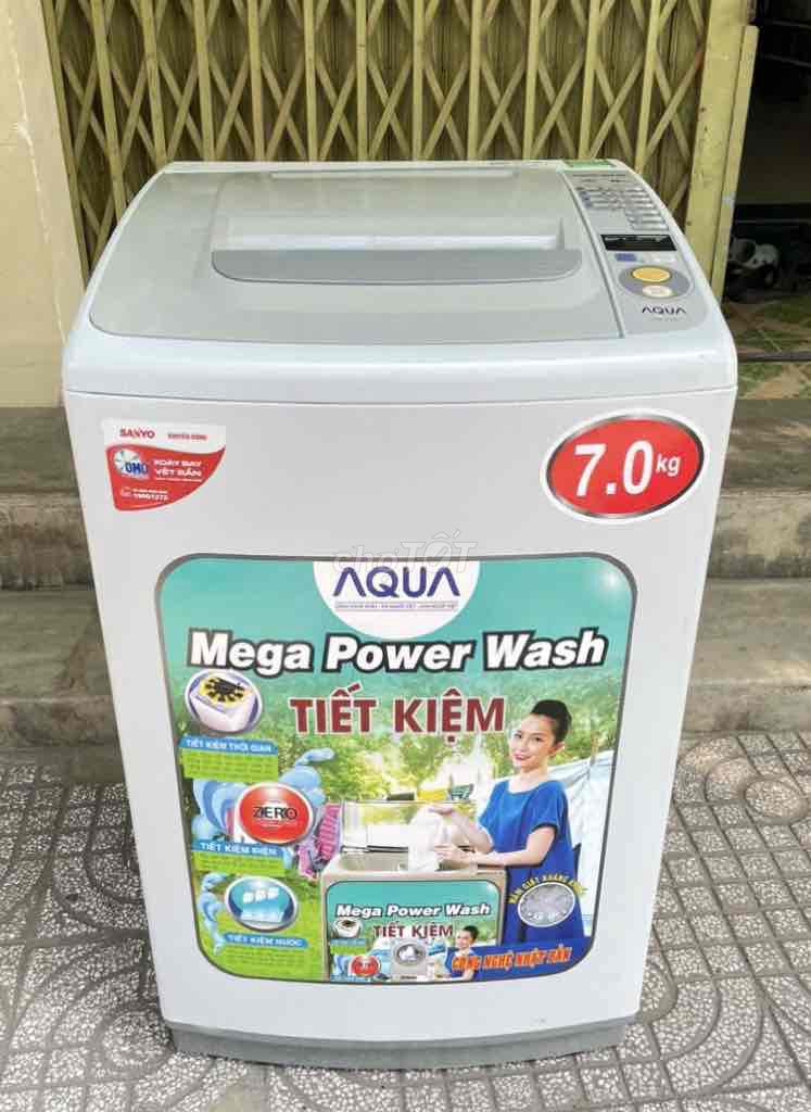 Máy giặt AQUA 7kg tiết kiệm vận hành êm