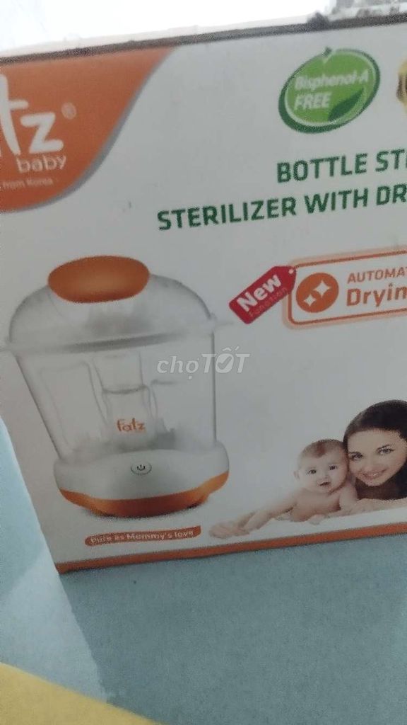 Máy tiệt trùng Fatzbaby sấy khô tự động. Mua bán Mẹ và bé tại Thành phố Thủ Dầu Một Bình Dương được đăng bởi Thành hình 1
