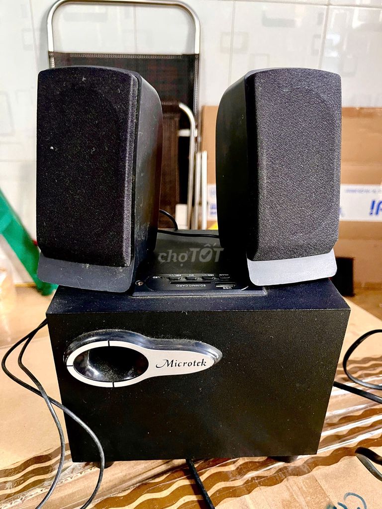 Loa vi tính Microtek MT 850U Đen. Mua bán Tivi, Âm thanh tại Quận Tân Phú Tp Hồ Chí Minh được đăng bởi Bảo Hân hình 1