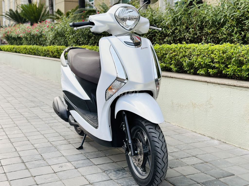 Yamaha Latte 125 Trắng Tinh Đời Cao 2023 Phanh ABS