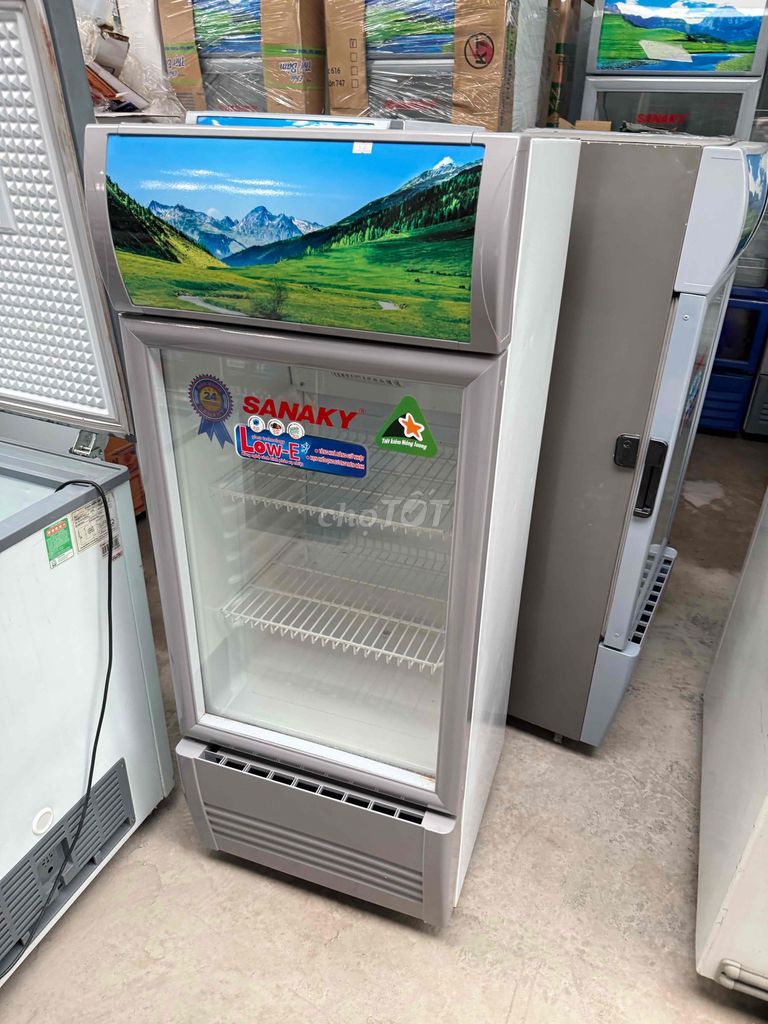 Tủ mát Sanaky 150 lít Xám Tiết kiệm điện. Mua bán Tủ lạnh tại Quận 8 Tp Hồ Chí Minh được đăng bởi Điện Lạnh Giá Tốt hình 1