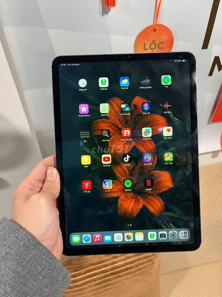 iPad Pro 2018 wifi 4G 256GB màn ám