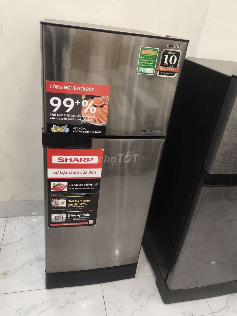 Tủ lạnh Sharp J-Tech Inverter 180 lít. Mua bán Tủ lạnh tại Thành phố Sóc Trăng Sóc Trăng được đăng bởi Trung Nghĩa hình 1