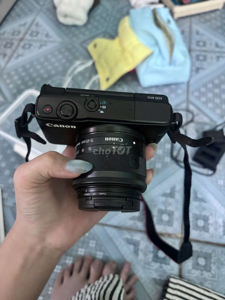 Máy ảnh Canon EOS M10 Đen. Mua bán Máy ảnh, Máy quay tại Huyện Thạch Thất Hà Nội được đăng bởi kay hình 1
