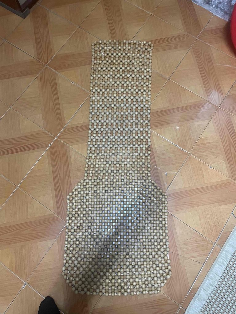Tấm lót ghế hạt gỗ Nâu nhạt. Mua bán Phụ tùng xe tại Quận Ba Đình Hà Nội được đăng bởi Phạm Đam San hình 1