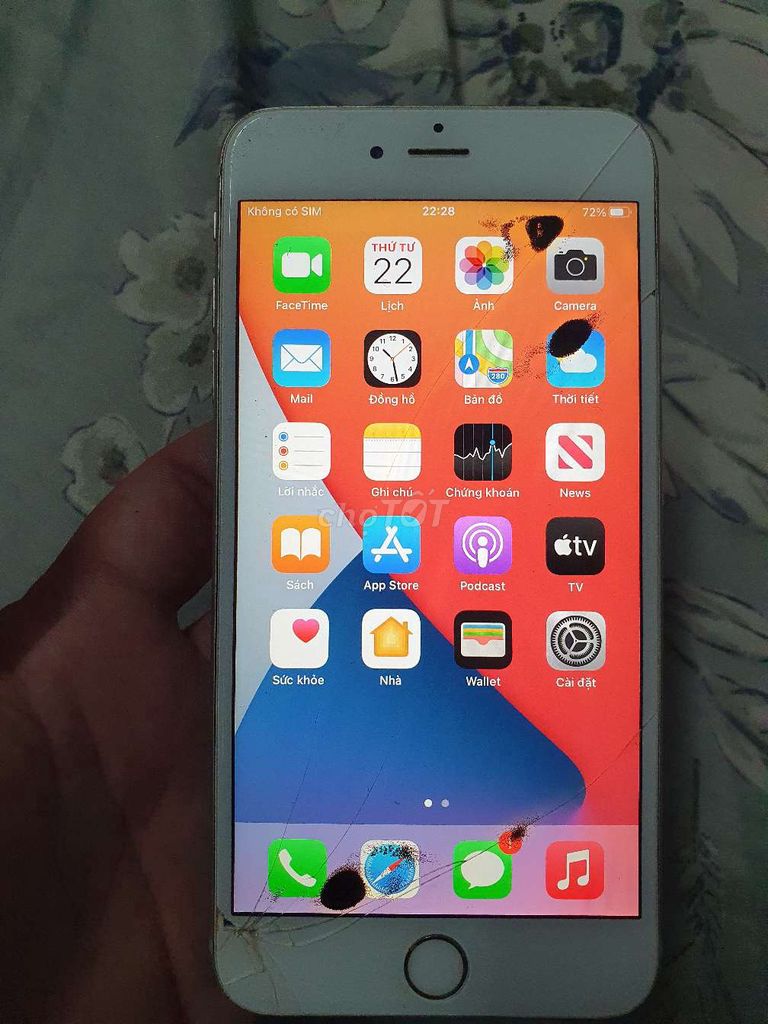 Apple iPhone 6s Plus 64GB Nứt Pin thay mới. Mua bán Điện thoại tại Huyện Nhà Bè Tp Hồ Chí Minh được đăng bởi Ngụy tài  hình 1