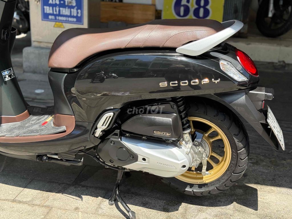 Honda Scoopy 2023 глянцевый черный