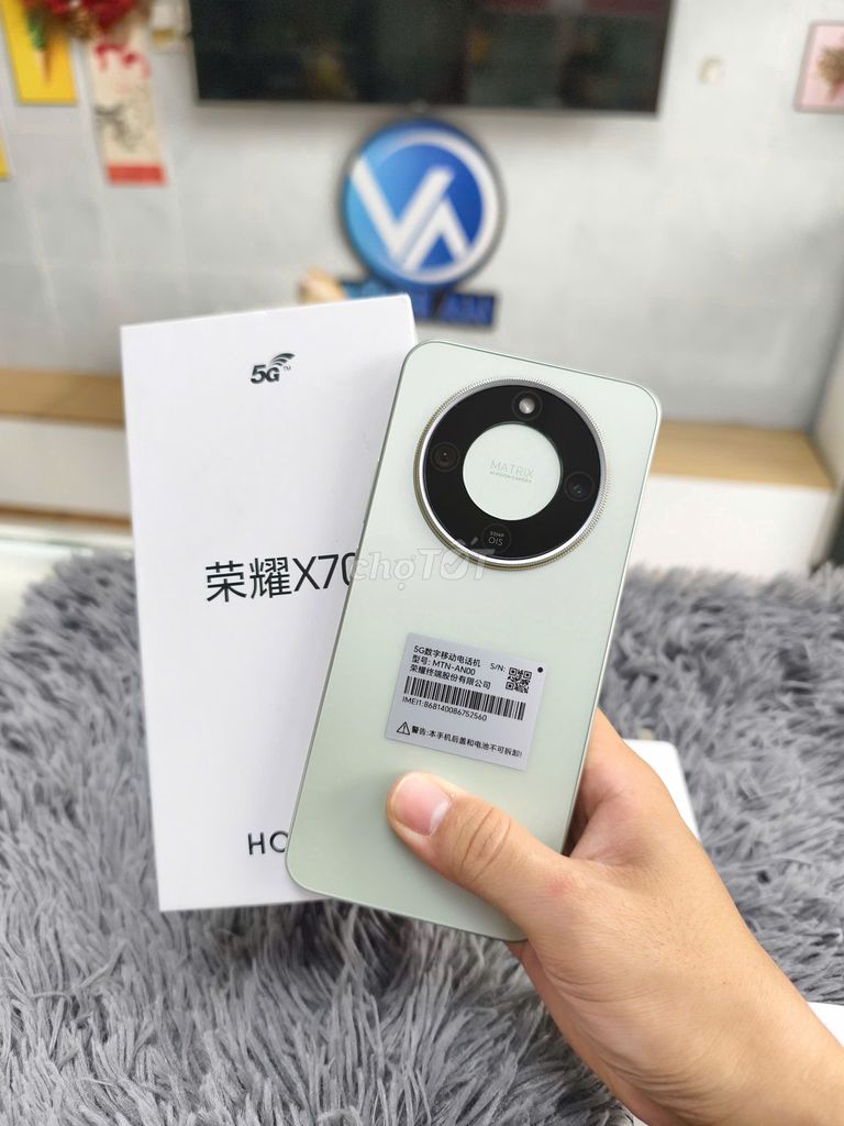 Honor X70 5G - Máy 99% Fullbox (Pin 8.300 mAh). Mua bán Điện thoại tại Quận 11 Tp Hồ Chí Minh được đăng bởi Vinhanmobile hình 1