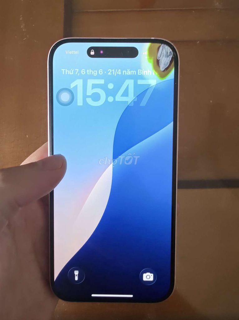 iPhone 15 Hồng Đã qua sử dụng. Mua bán Điện thoại tại Huyện Gia Lâm Hà Nội được đăng bởi Lê Thạch hình 1