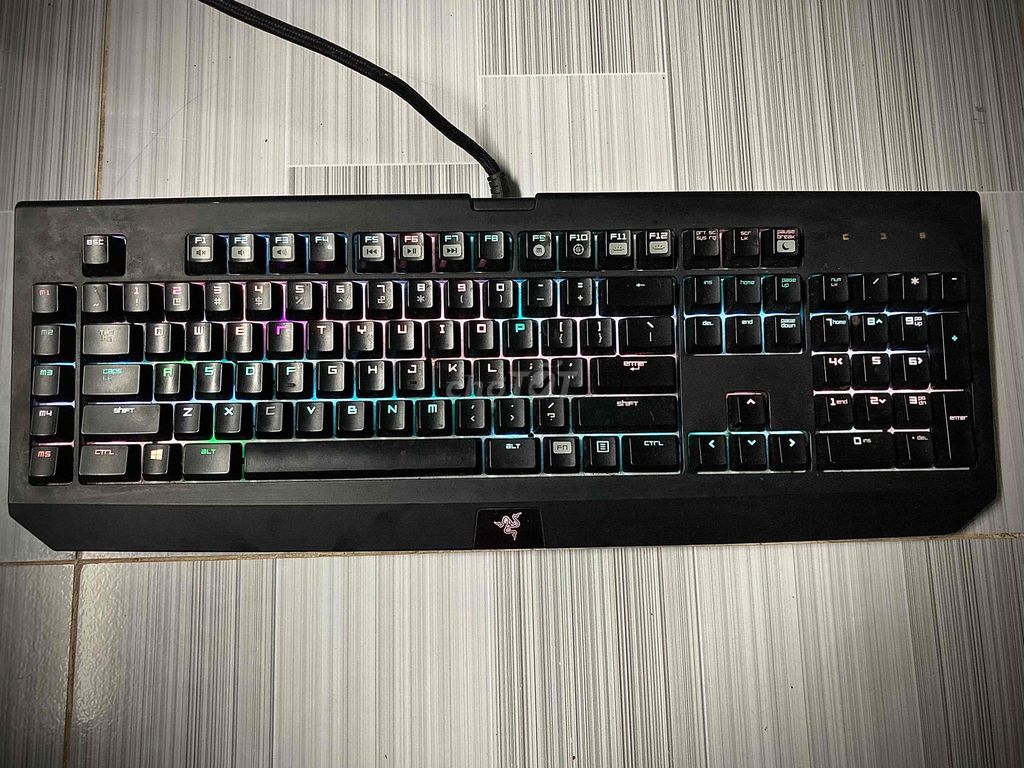 Siêu phẩm phím cơ Razer Blackwidow Chroma Led Đỉnh