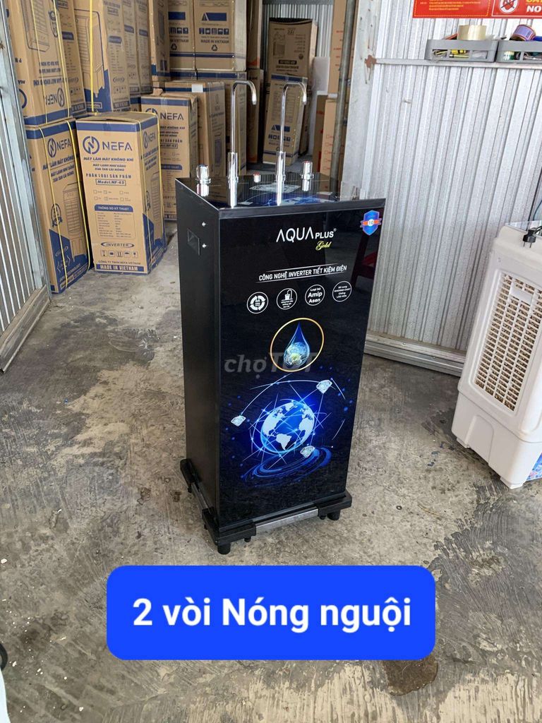 Lọc nước Aqua plus 2 vòi Nóng nguội